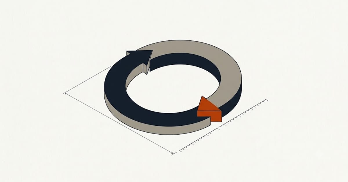 The cycle reversing briefly