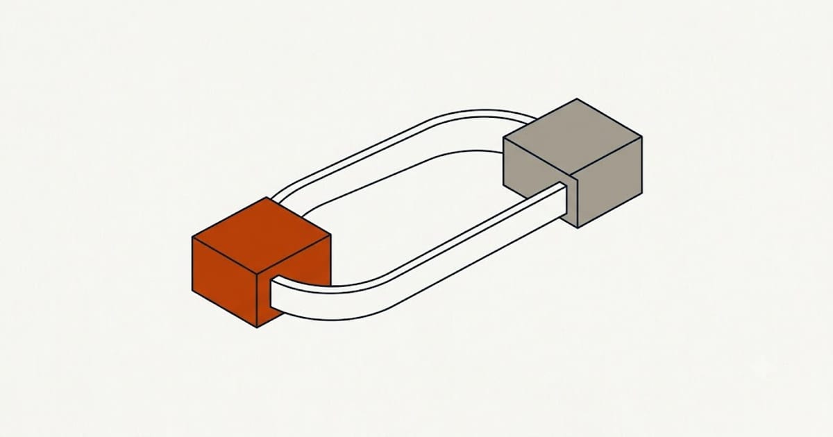 Refrigerant lines between two units