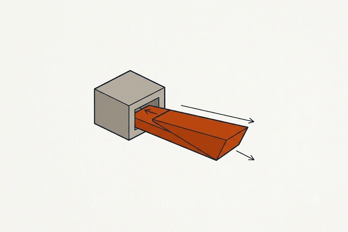 How air moves from a wall-mounted head